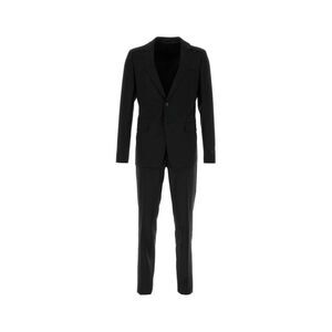 PRADA Men's Tailored Two-Piece Formal Suit Men BLACK Other Clothing